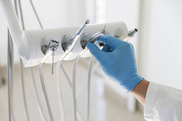 Professional Teeth Whitening technician working in Wake County County, NC